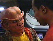 Quark p�emlouv� Siska, aby ho vzal s Nogem na v�let s sebou